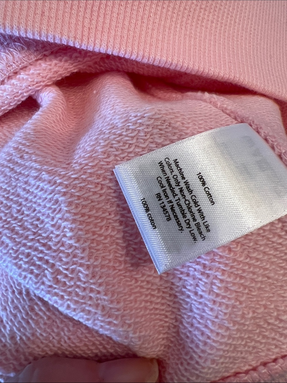 NWT Vineyard Vines Shep Shirt Light Pink Quarter-Zip Mock Neck Pullover - Picture 6 of 8